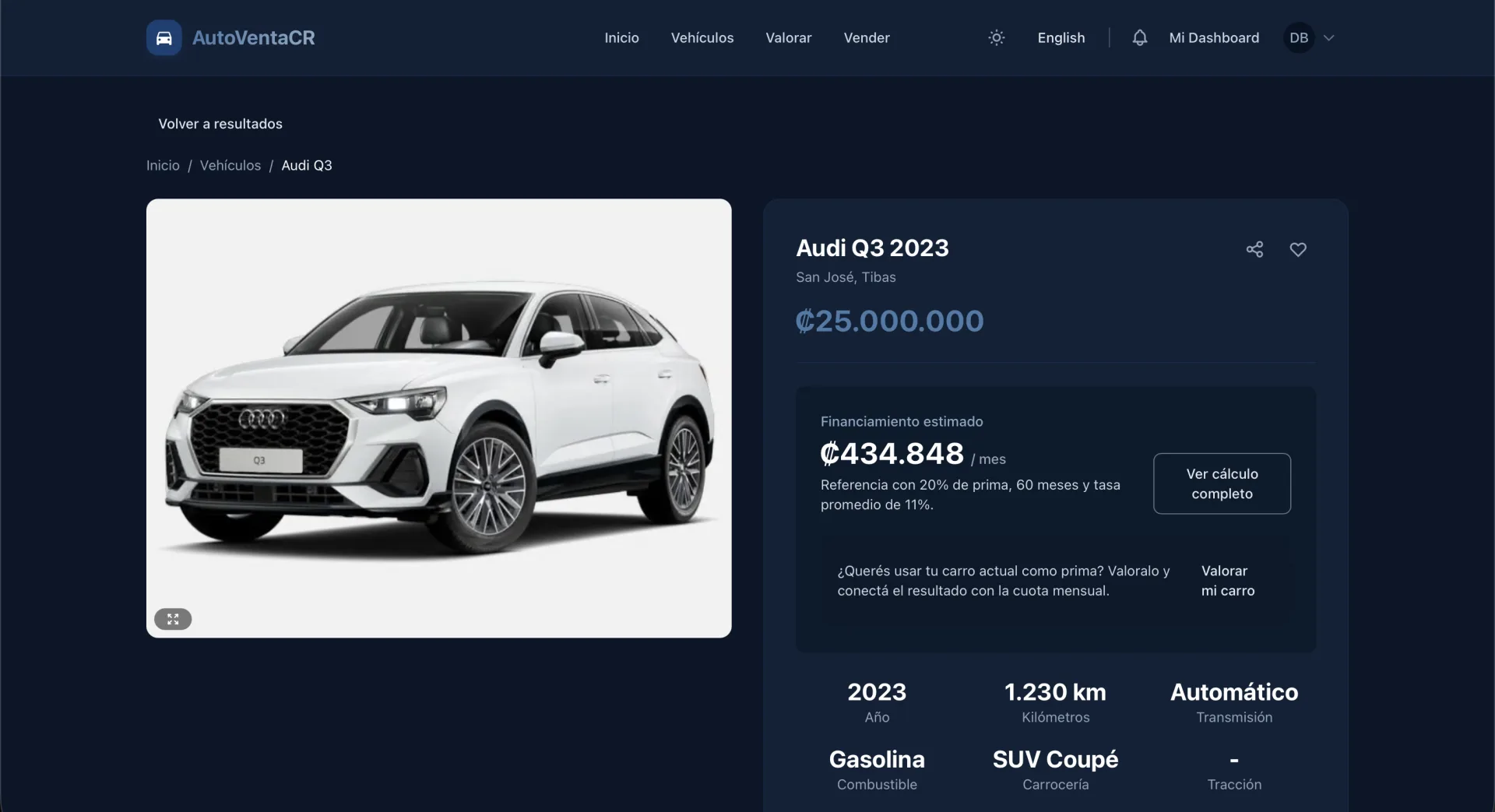 Vehicle Details