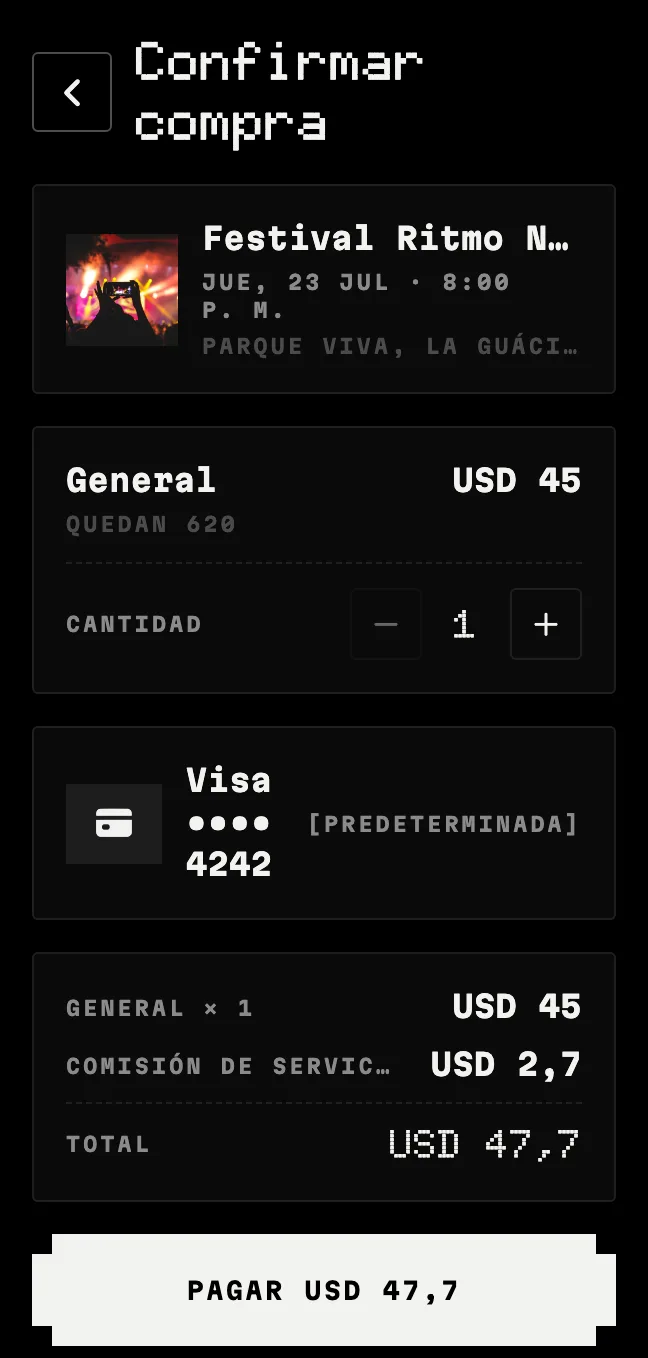 Tier Checkout