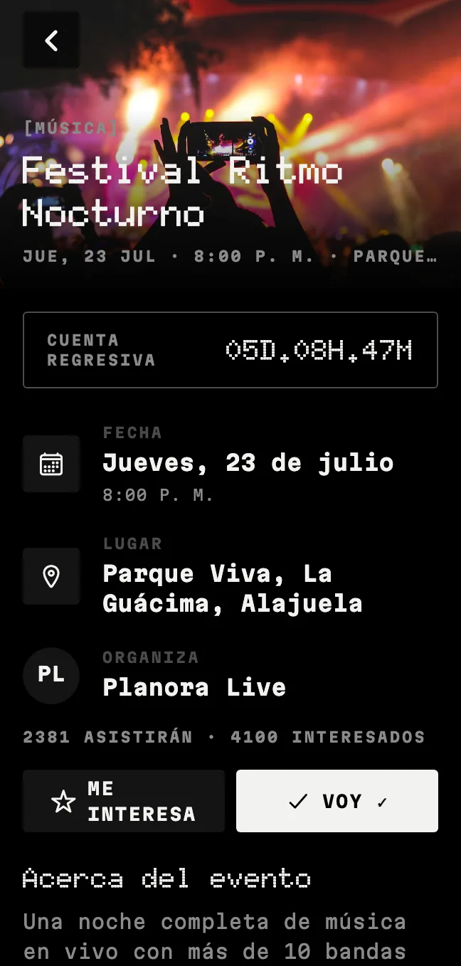 Event Detail